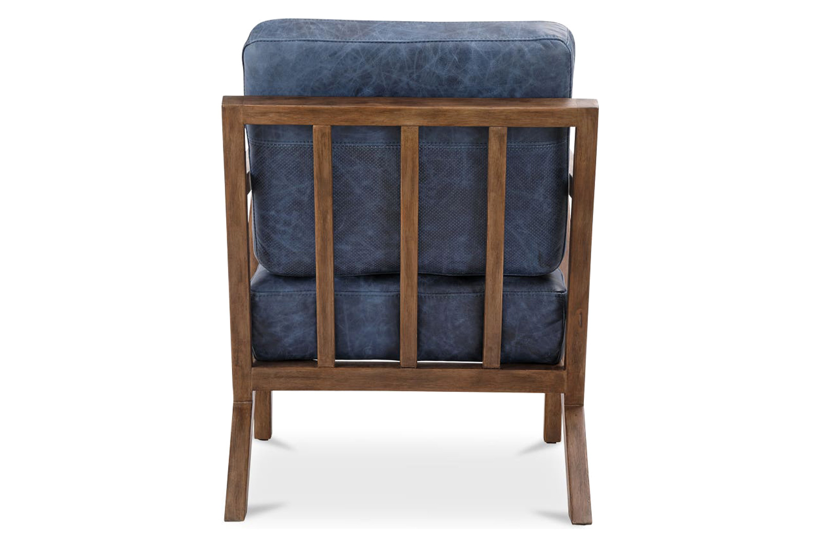 Moe's Drexel Armchair - Dark Blue