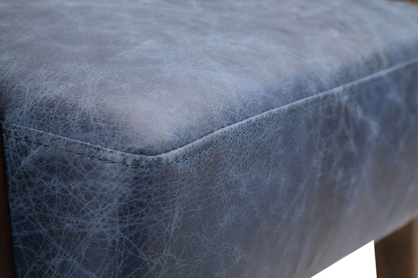 Moe's Drexel Armchair - Dark Blue
