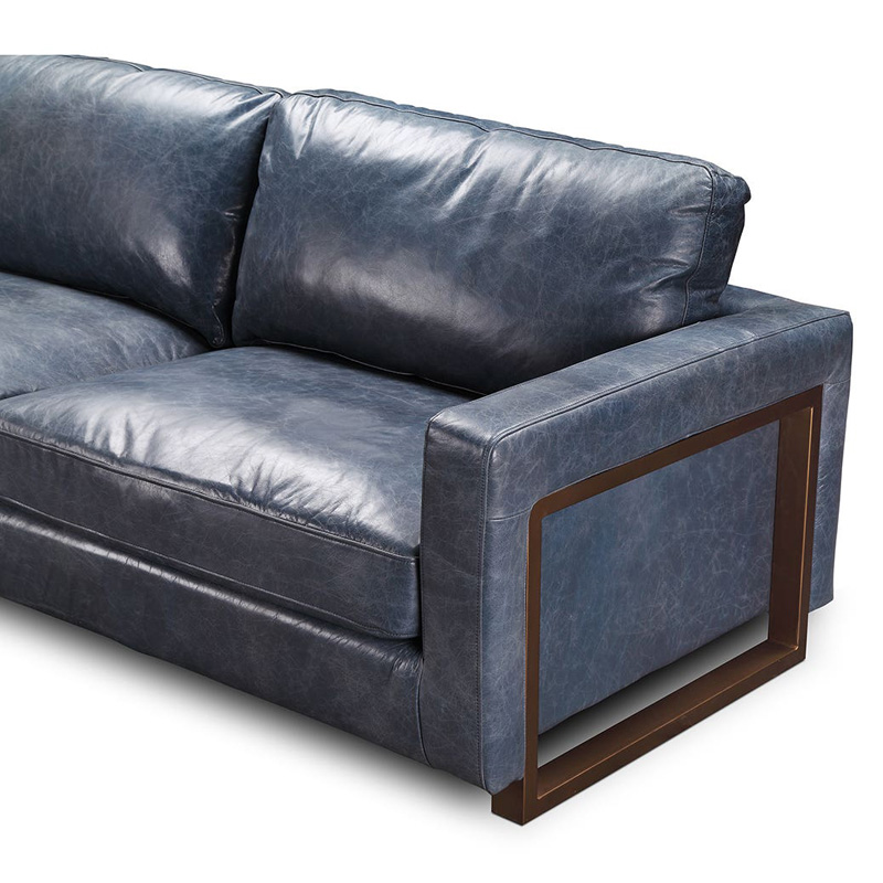 Moe's - Nikoly Sofa in Blue