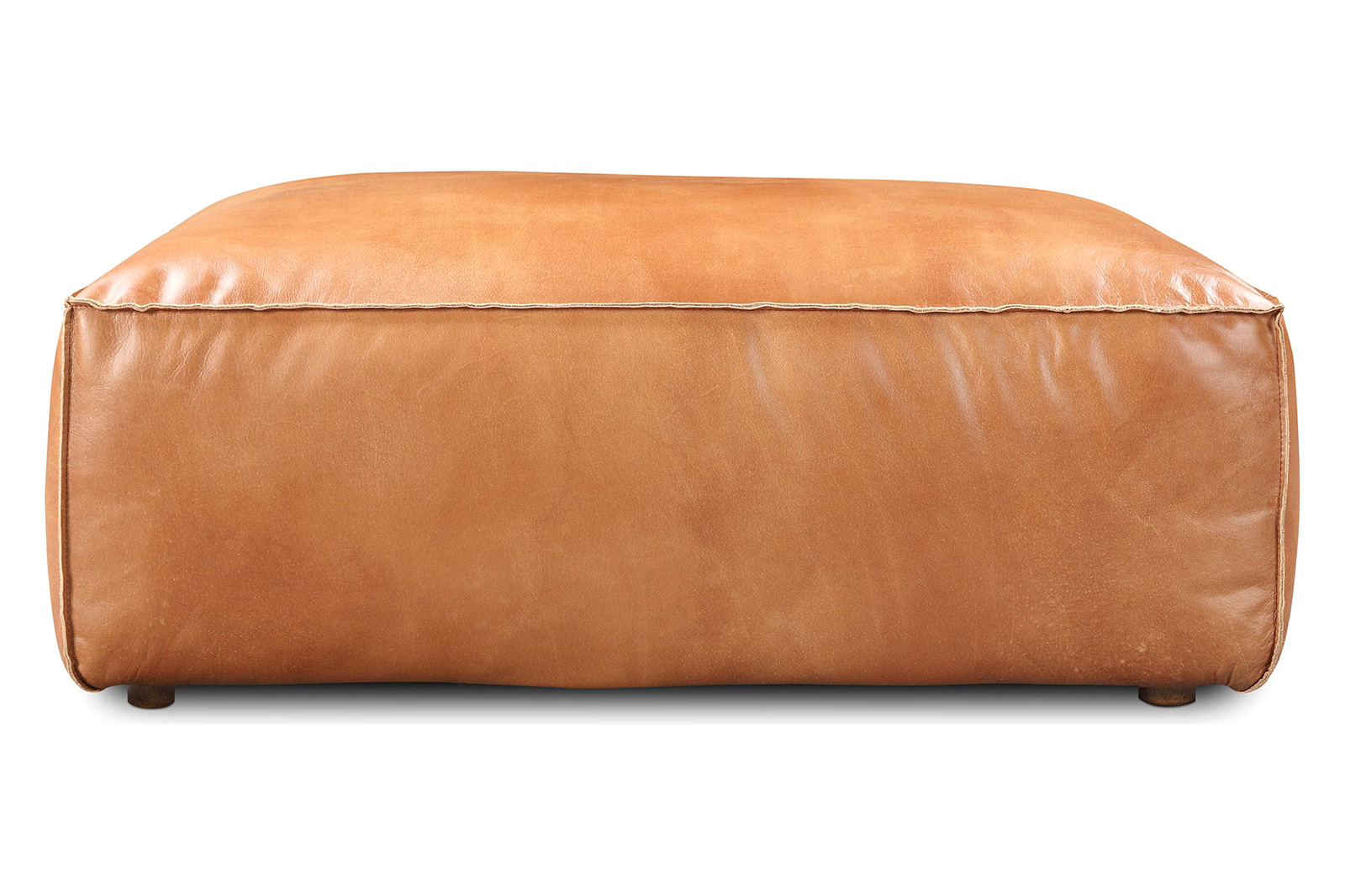 Moe's Luxe Ottoman - Tan