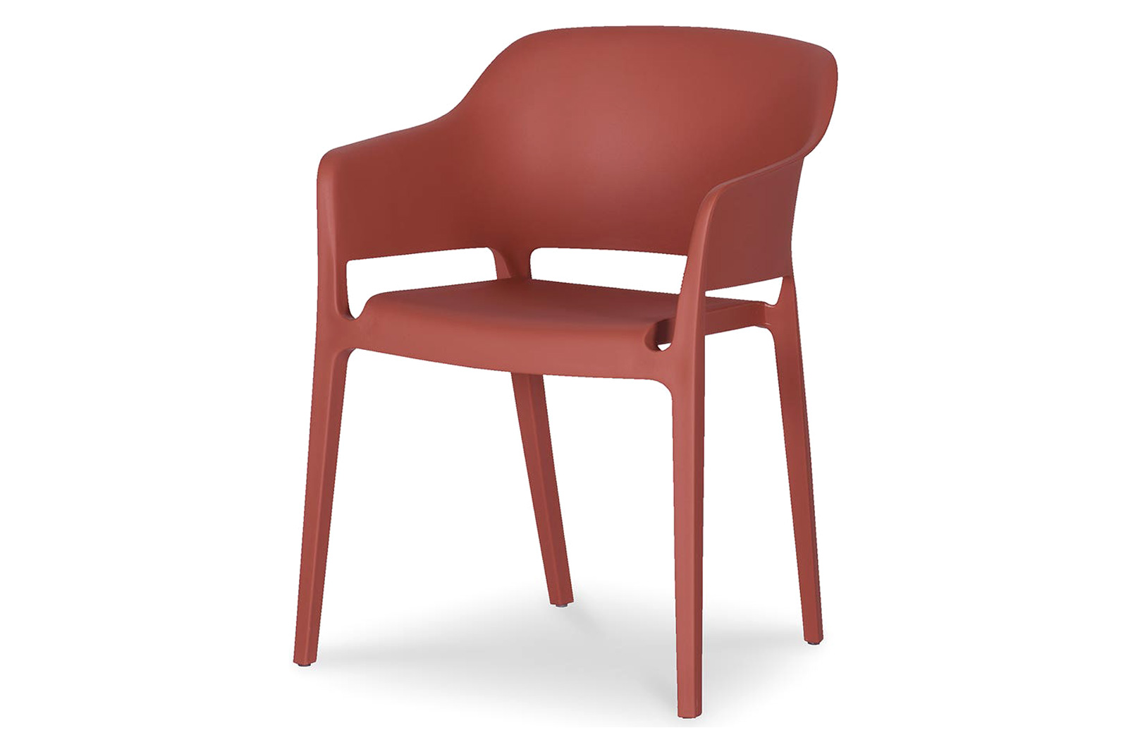 Moe's Faro Outdoor Dining Chair Set of 2 - Red