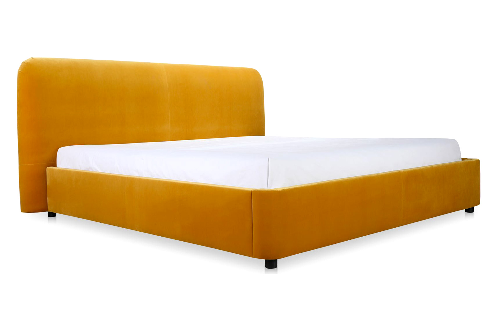 Moe's Samara Bed - Yellow, Queen