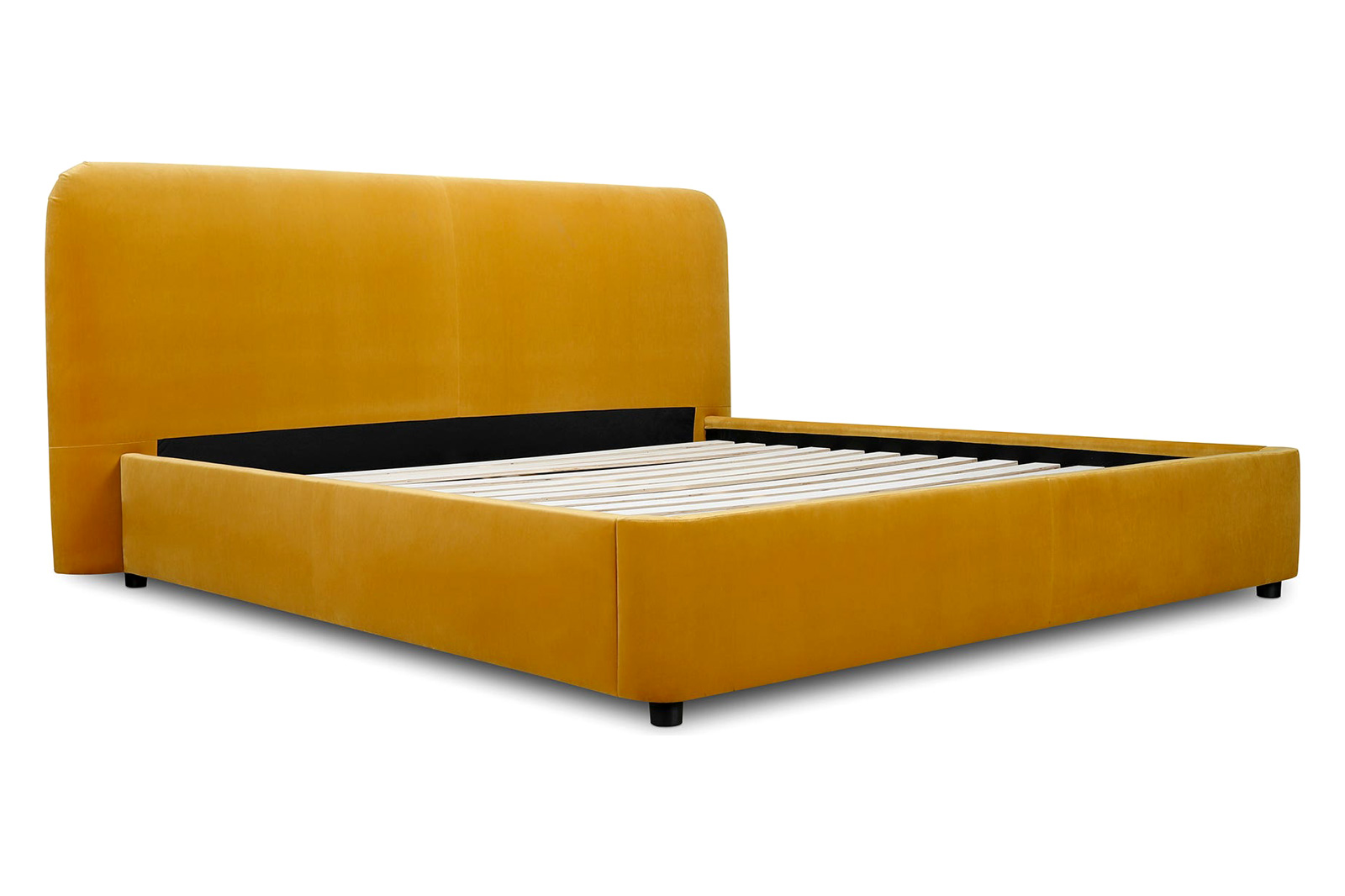 Moe's Samara Bed - Yellow, King
