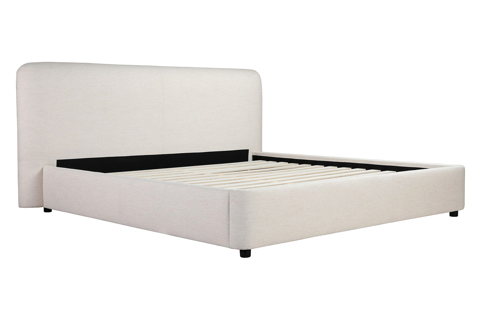 Moe's Samara Bed - Cottage Linen, King