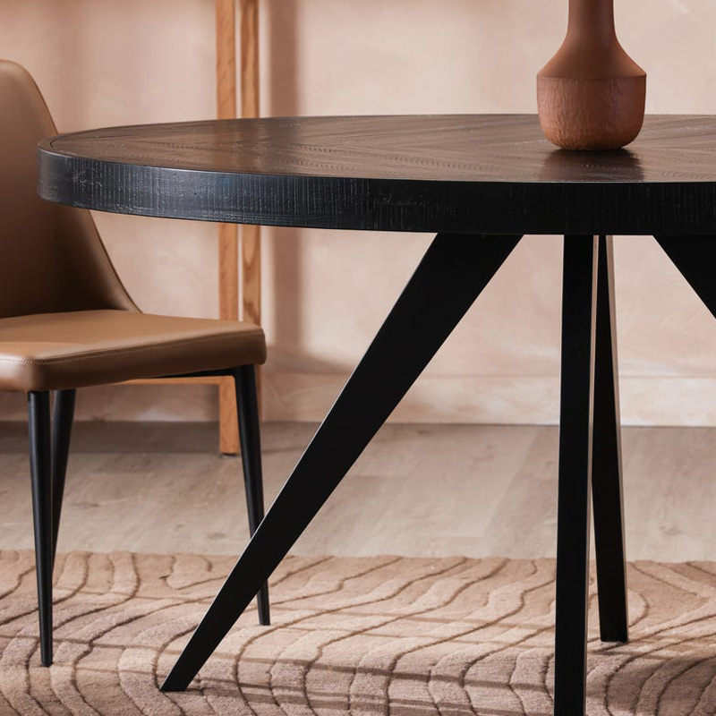Moe's Parq Oval Dining Table - Black