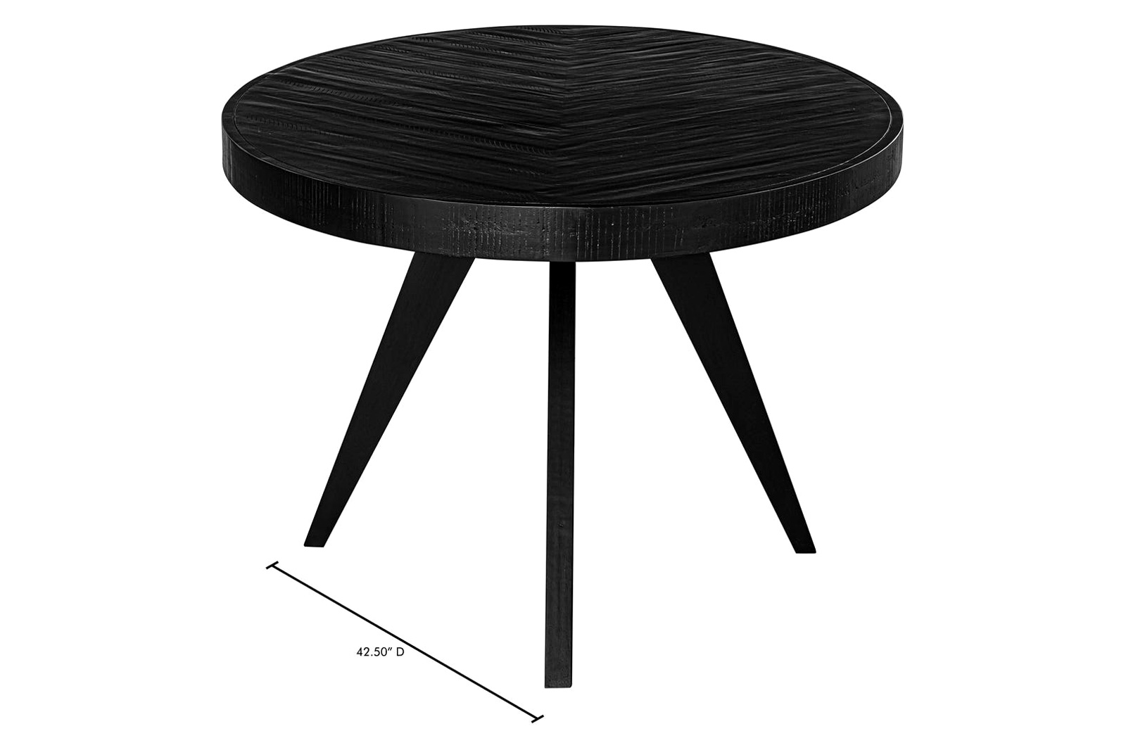 Moe's Parq Oval Dining Table - Black