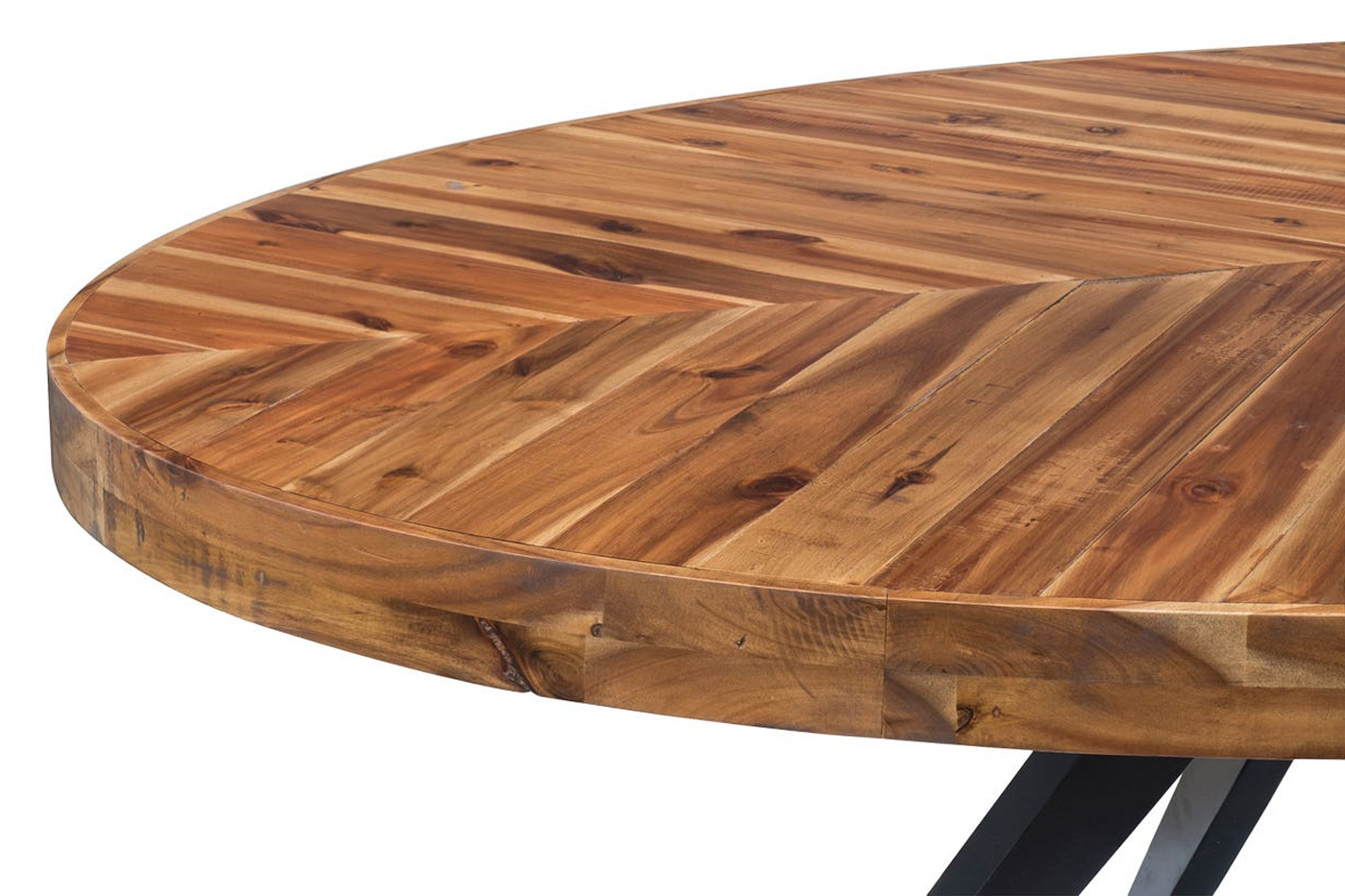 Moe's Parq Oval Dining Table - Cappuccino