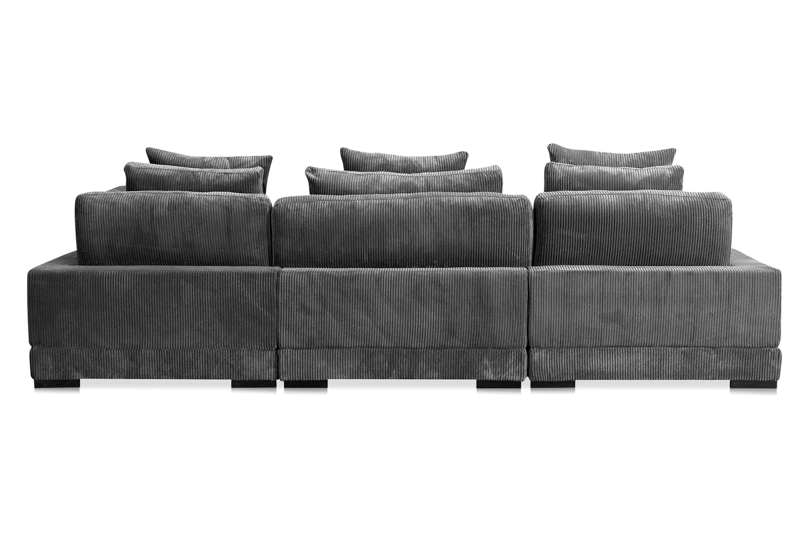 Moe's Tumble Lounge Modular Sectional - Dark Gray