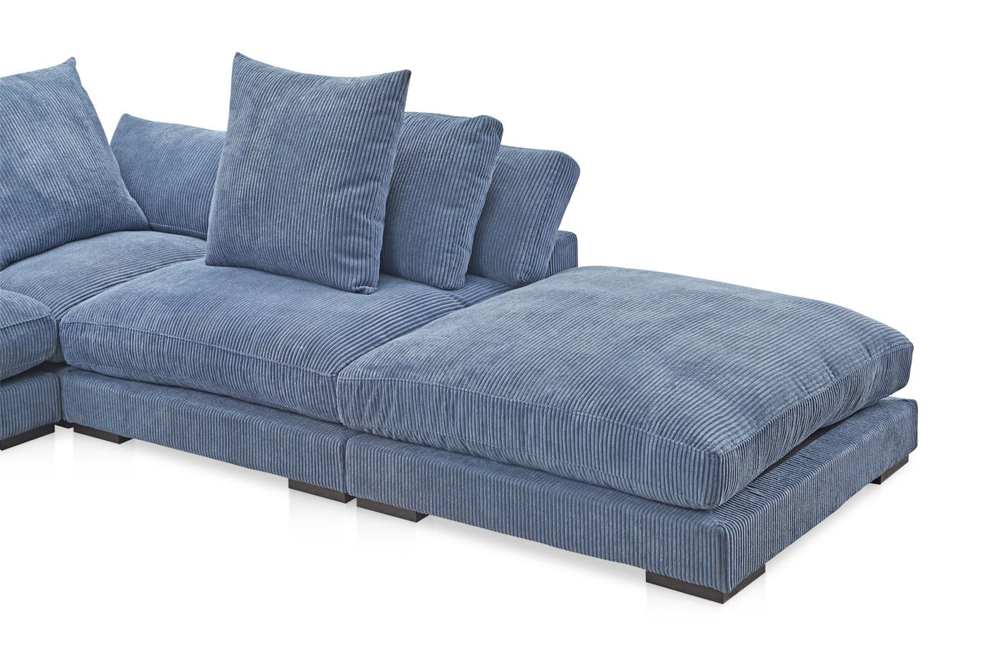 Moe's Tumble Dream Modular Sectional - Ultra Blue