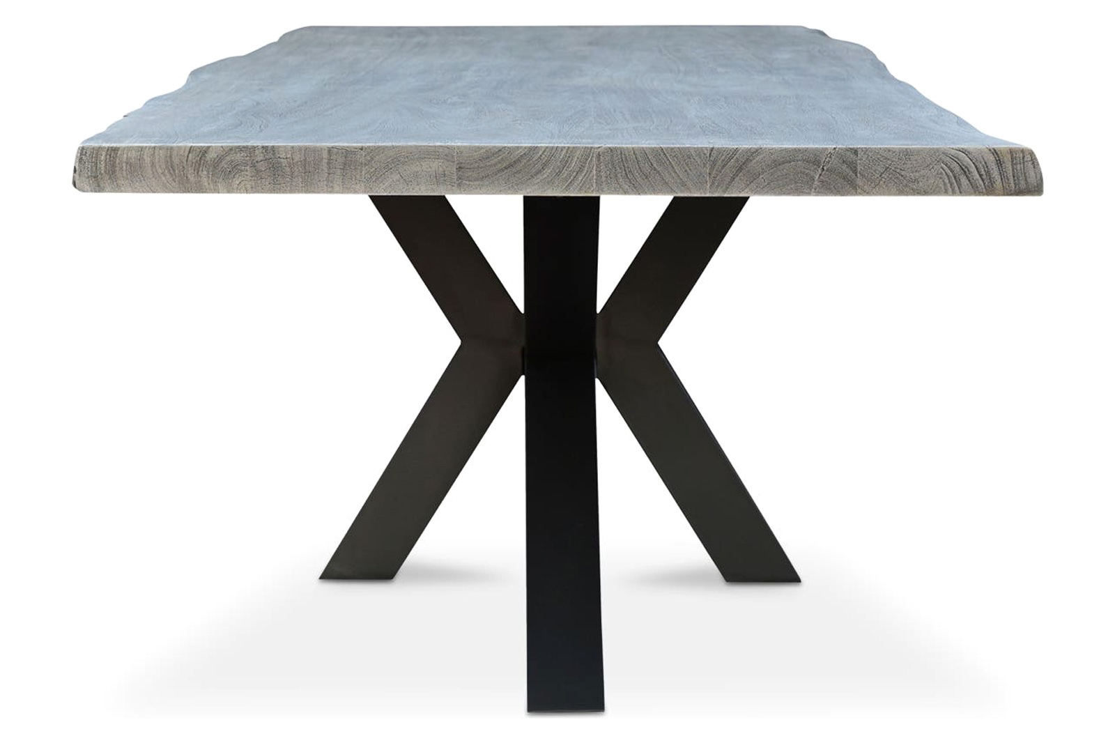 Moe's Edge Dining Table - Light Gray, Large