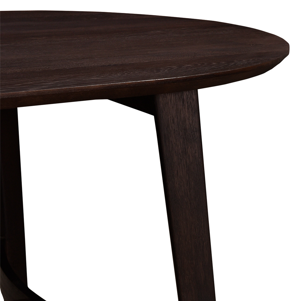 Moe's Trie Dining Table - Dark Brown, Small