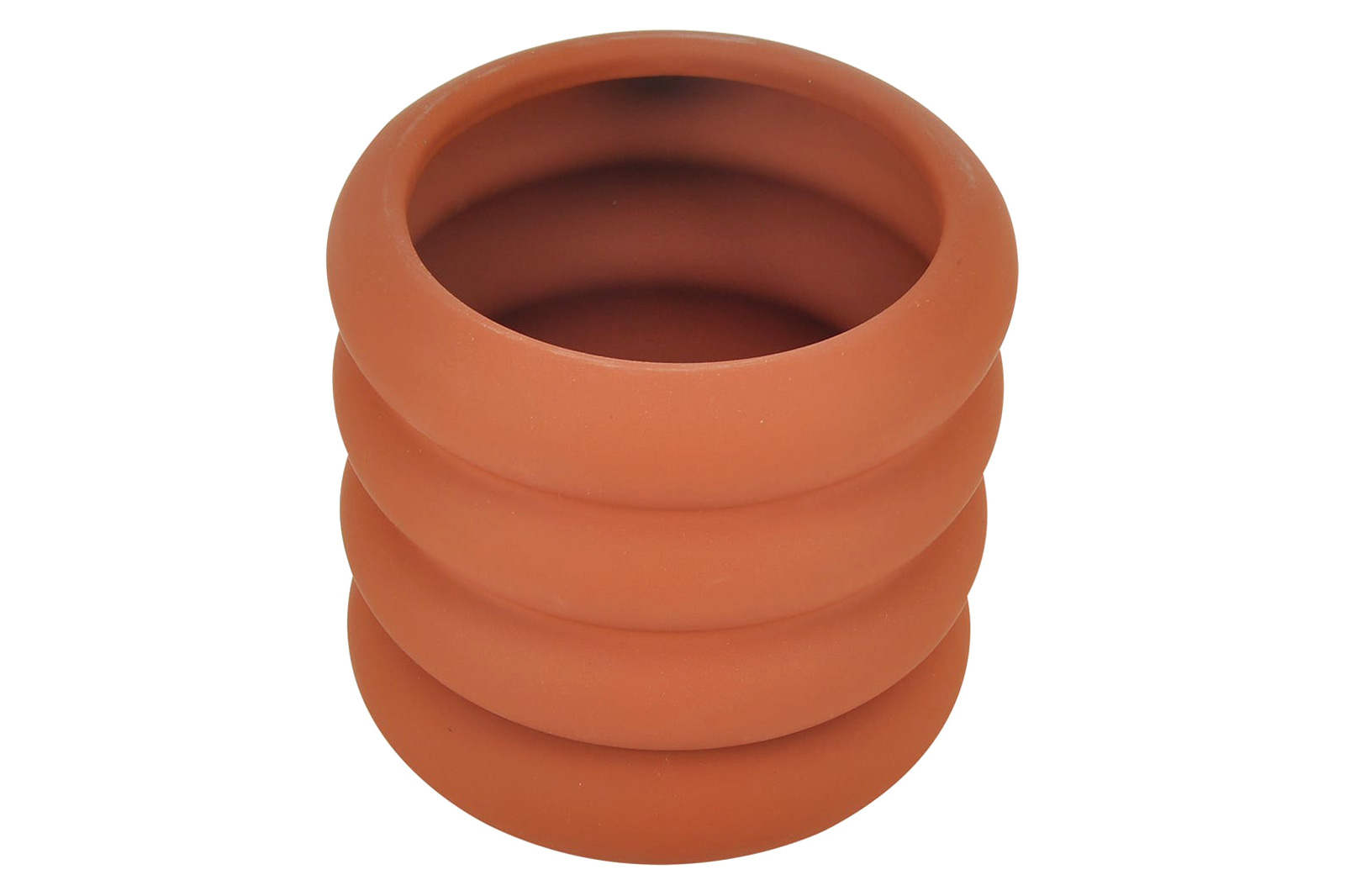 Moe's Wava Planter - Orange, Small