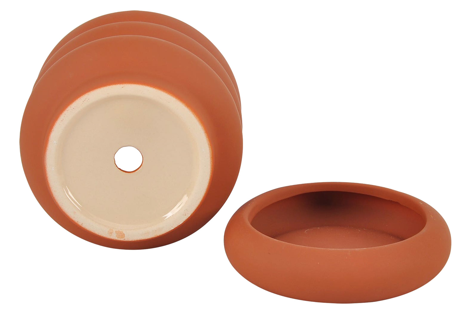 Moe's Wava Planter - Orange, Small