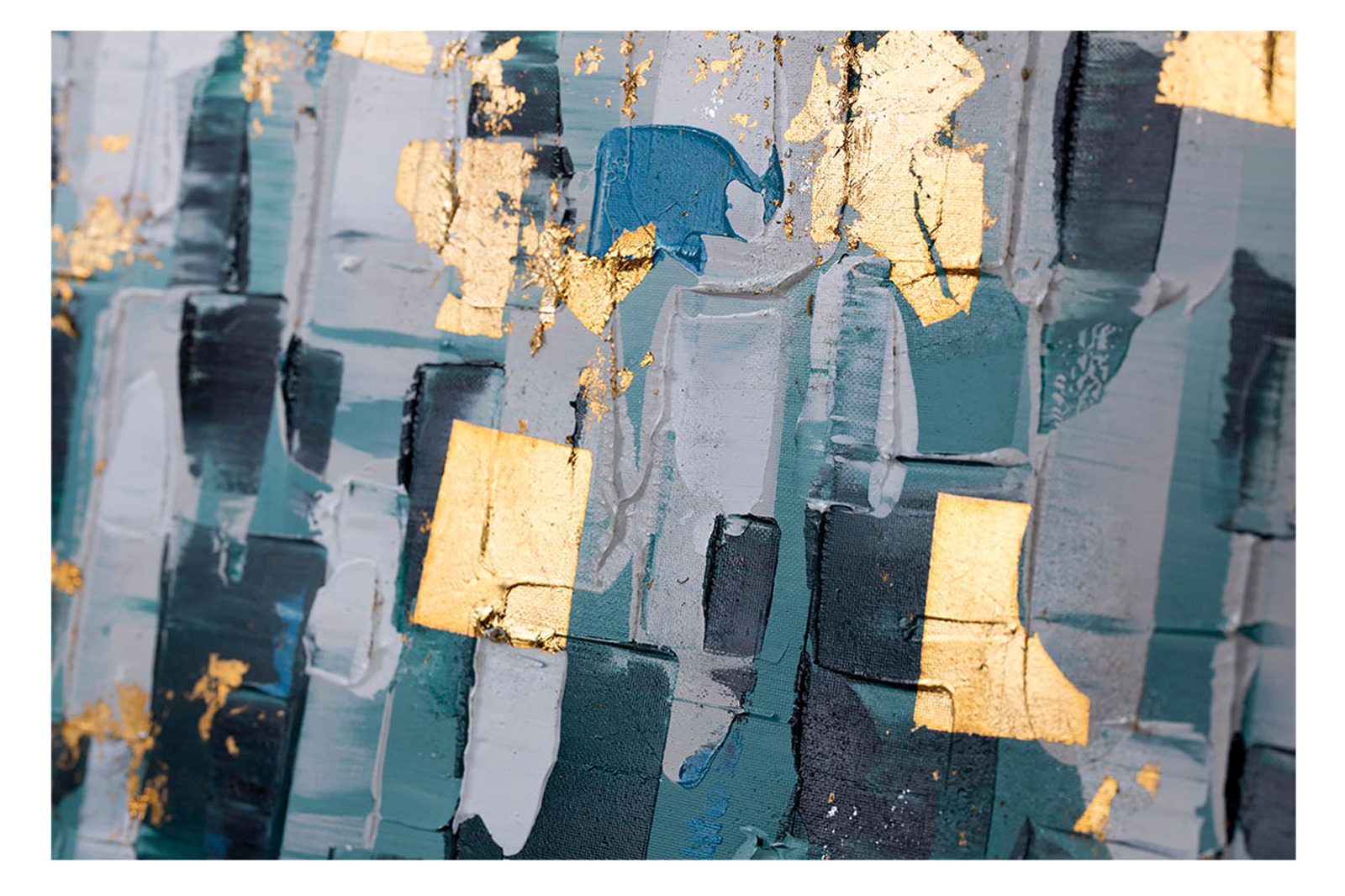 Moe's - Blue Gradient Wall Decor