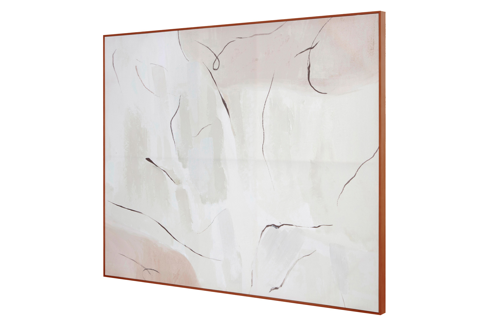 Moe's - Impression Framed Painting Terra Palette