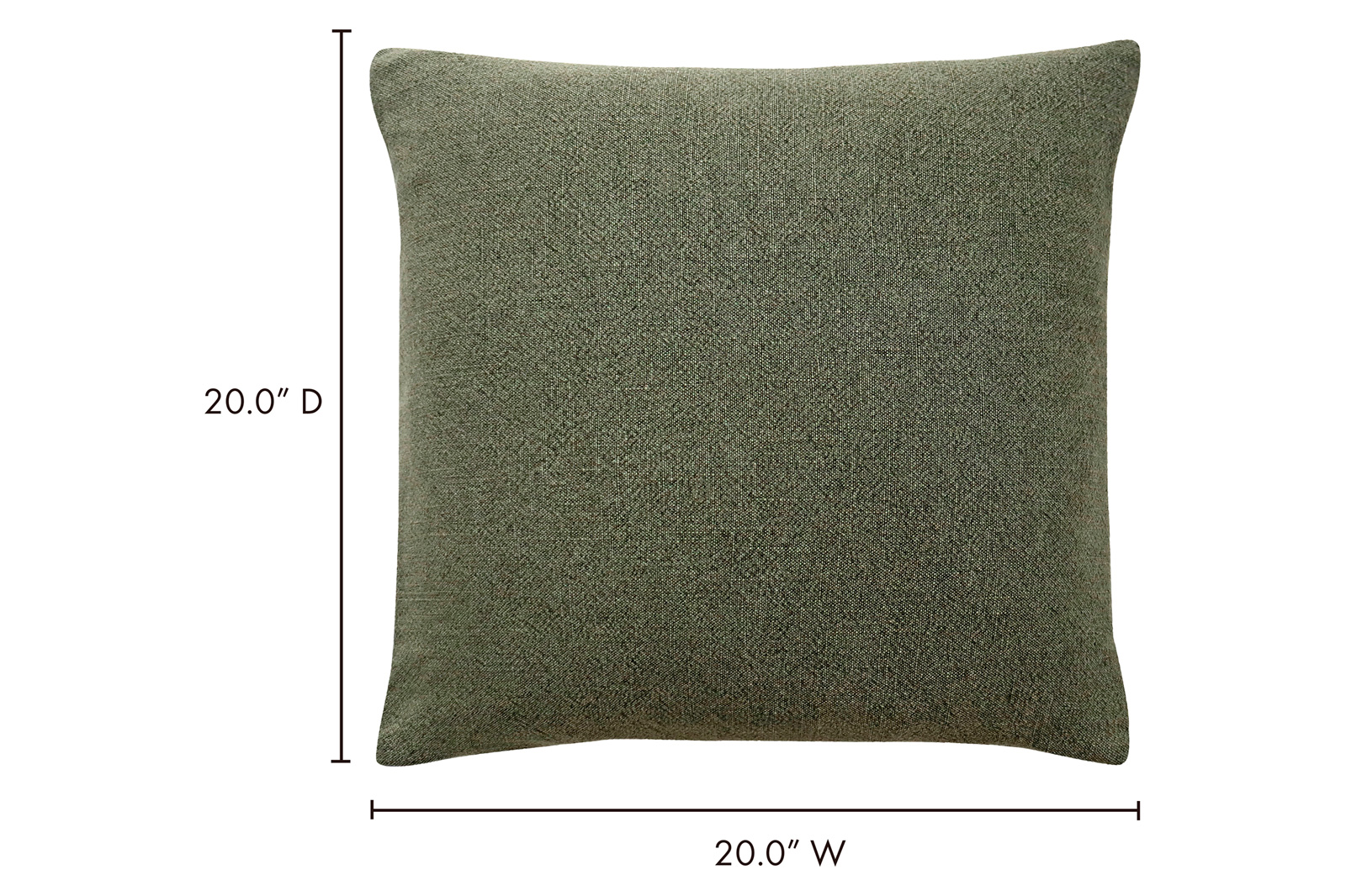 Moe's Prairie Pillow - Olive Tree