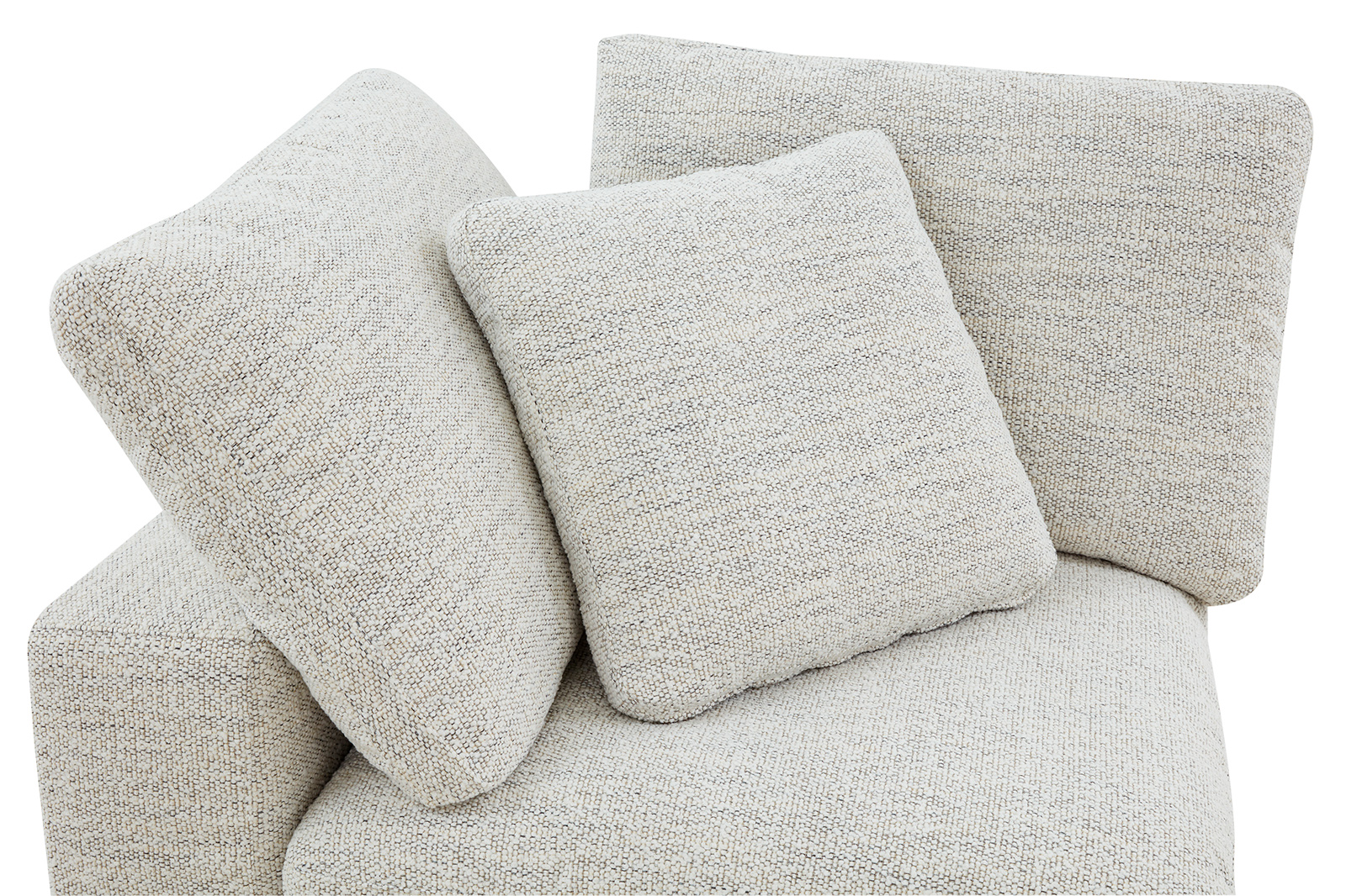 Moe's Terra Condo Corner Chair - Coastside Sand