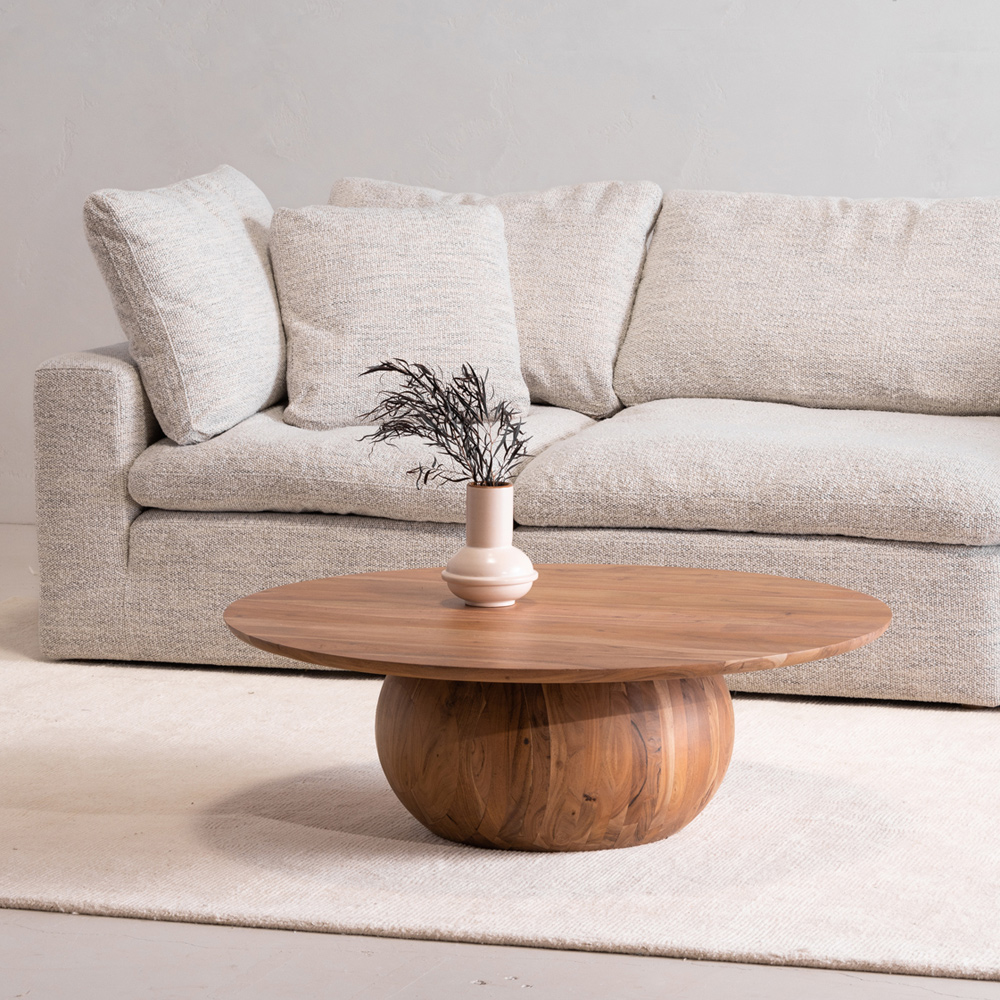 Moe's Terra Condo Corner Chair - Coastside Sand