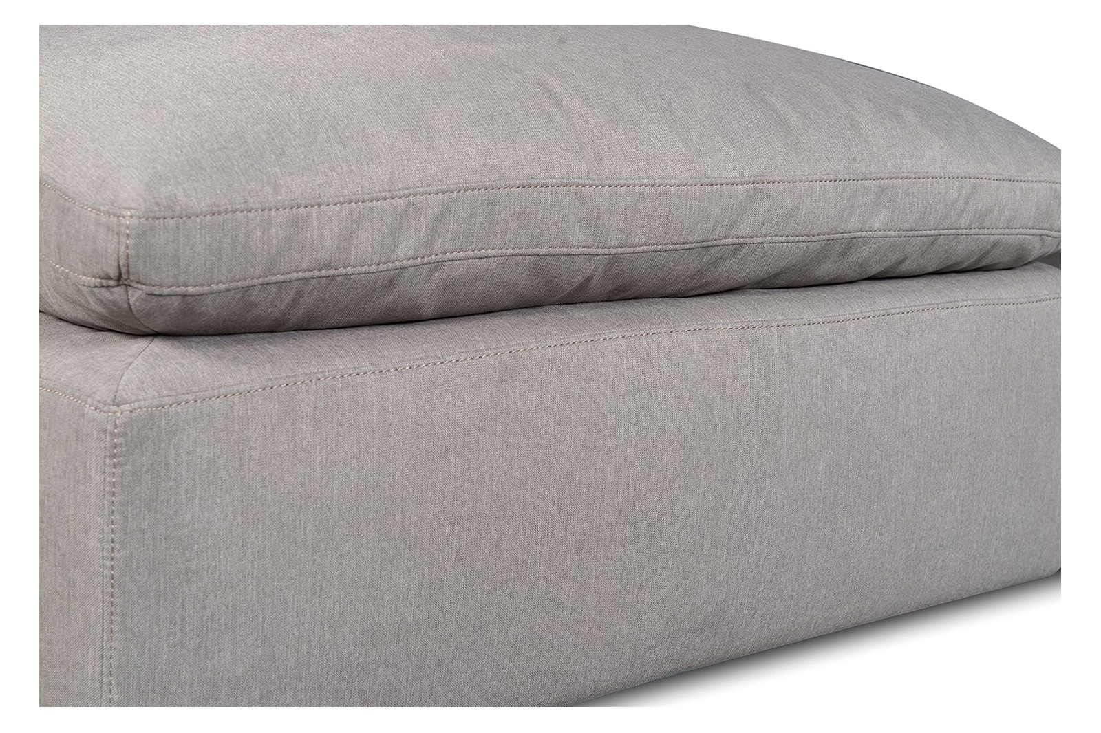 Moe's Terra Condo Ottoman - Light Gray