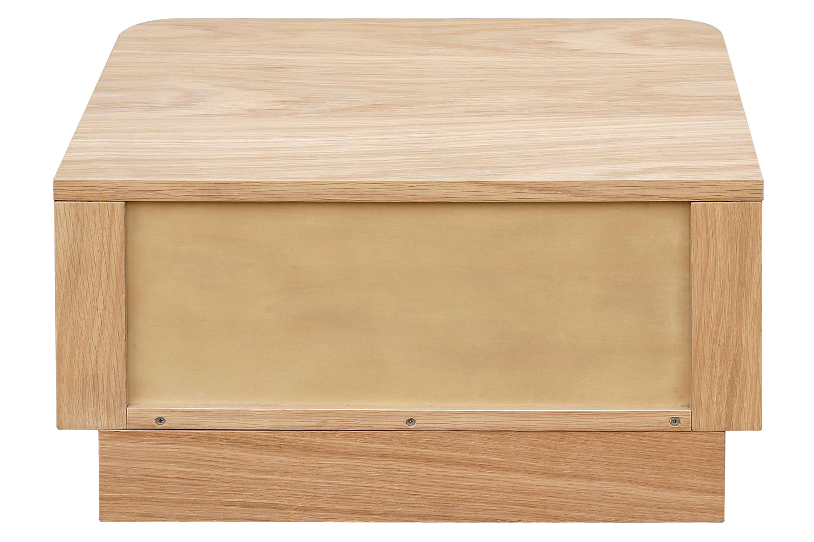 Moe's Round Off Nightstand - Light Brown