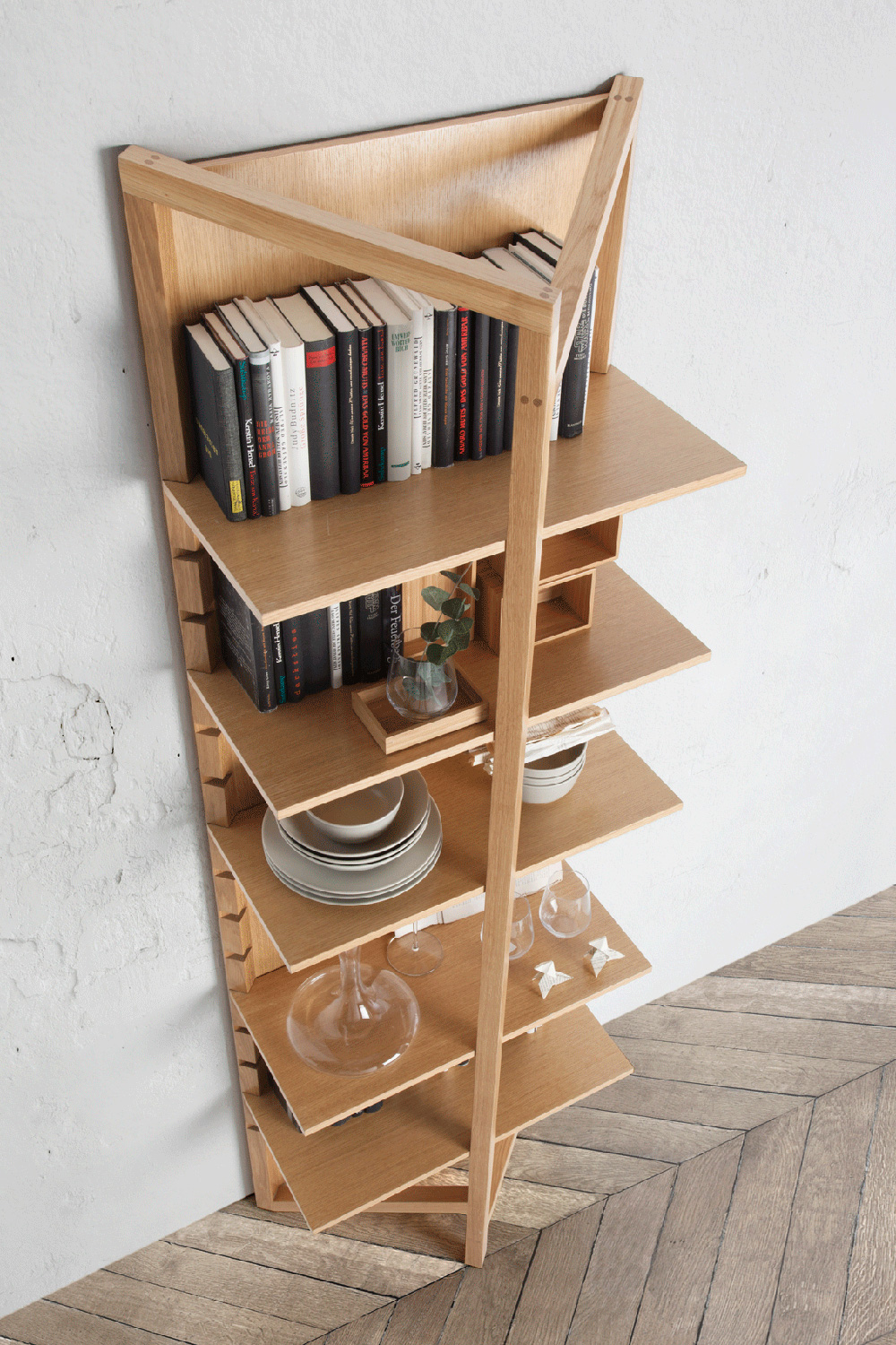 Nacher Tree Bookcase - Painted CH, Wood