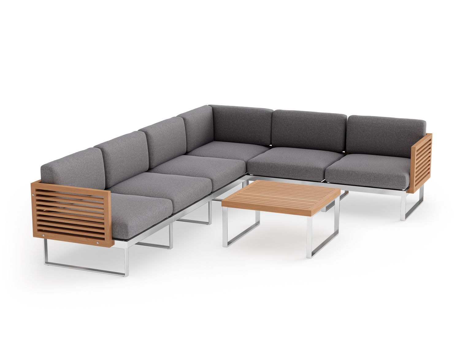 NewAge - Monterey 6 Seater Sectional with Coffee Table