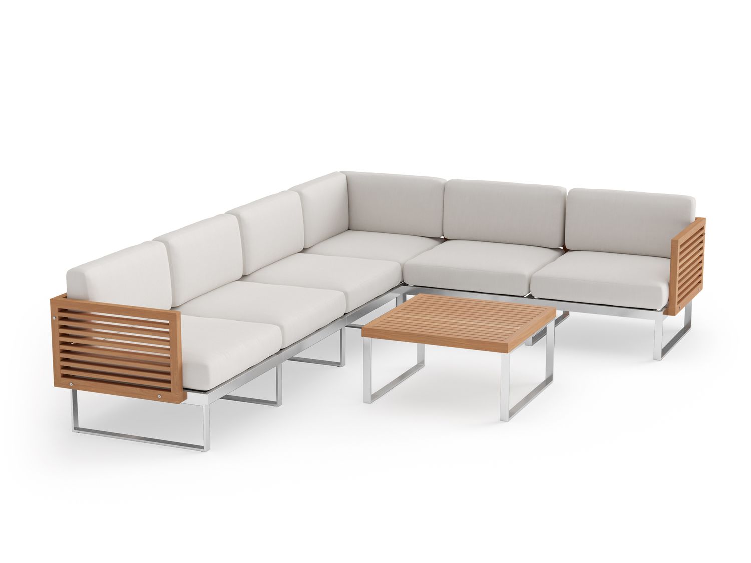 NewAge - Monterey 6 Seater Sectional with Coffee Table