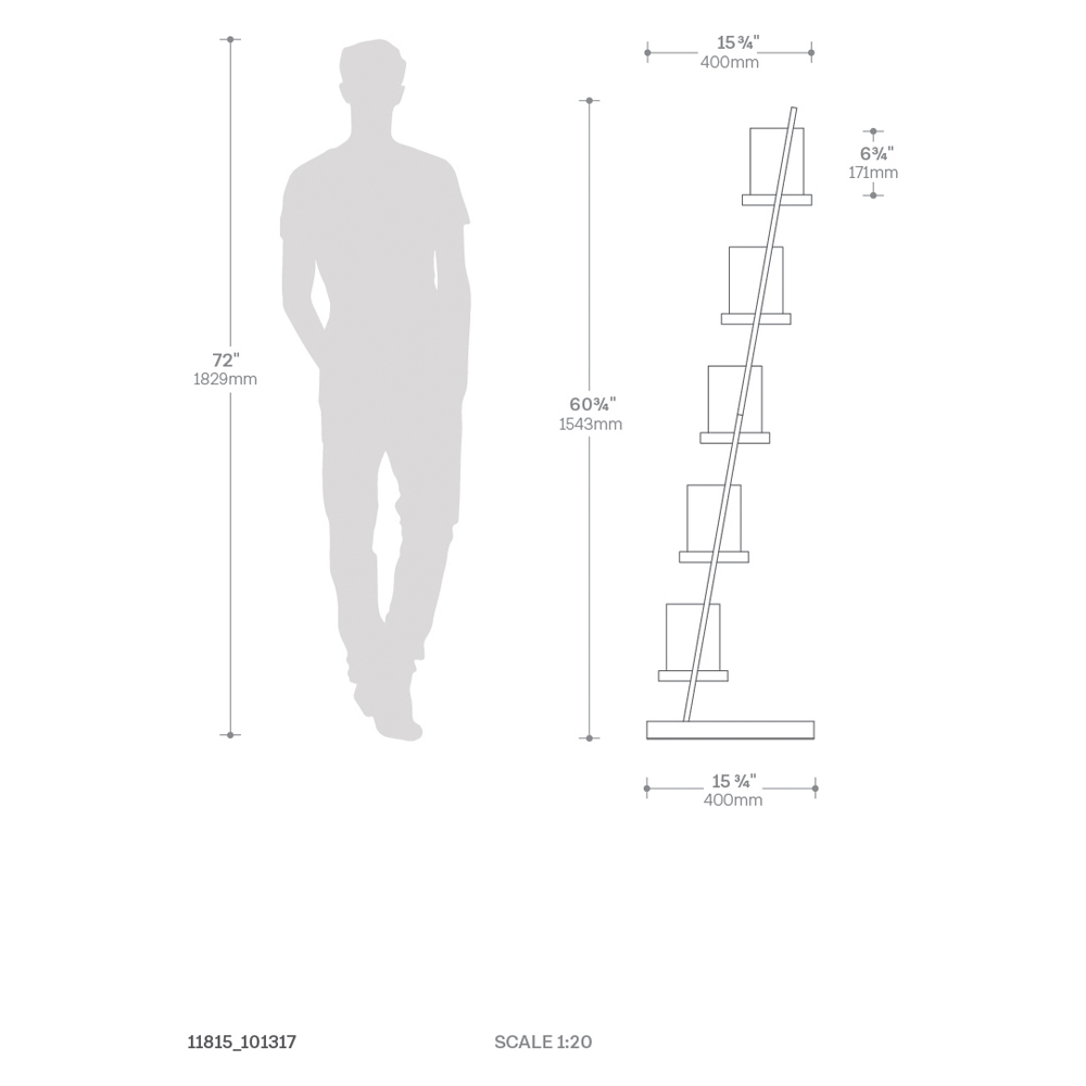 Nova Of CA - Escalier Floor Lamp