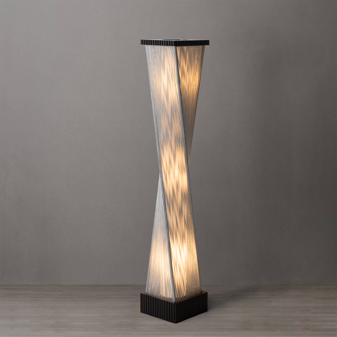 Nova Of CA - Torque Accent Floor Lamp Ebony