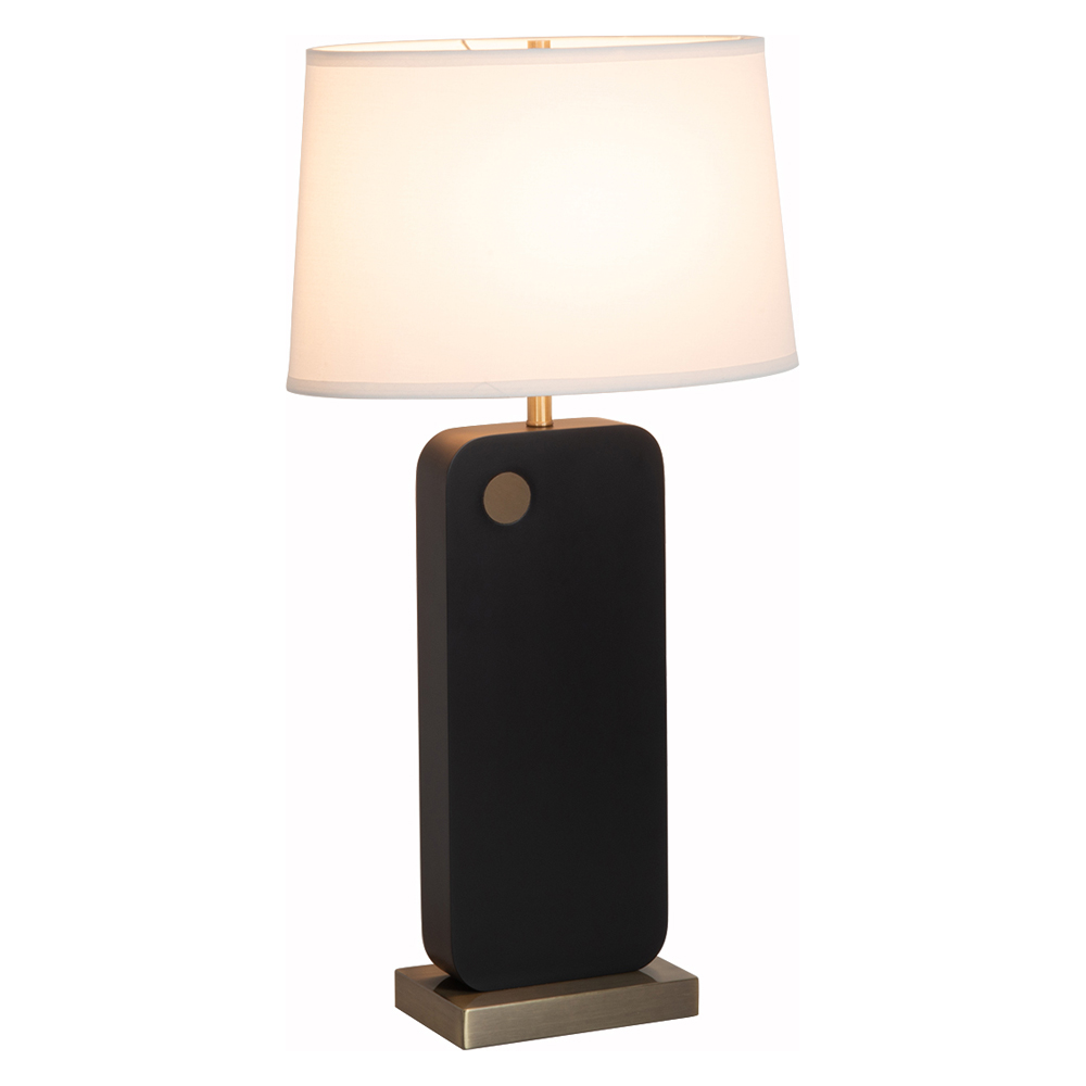 Nova Of CA Laurel Table Lamp - Ebony