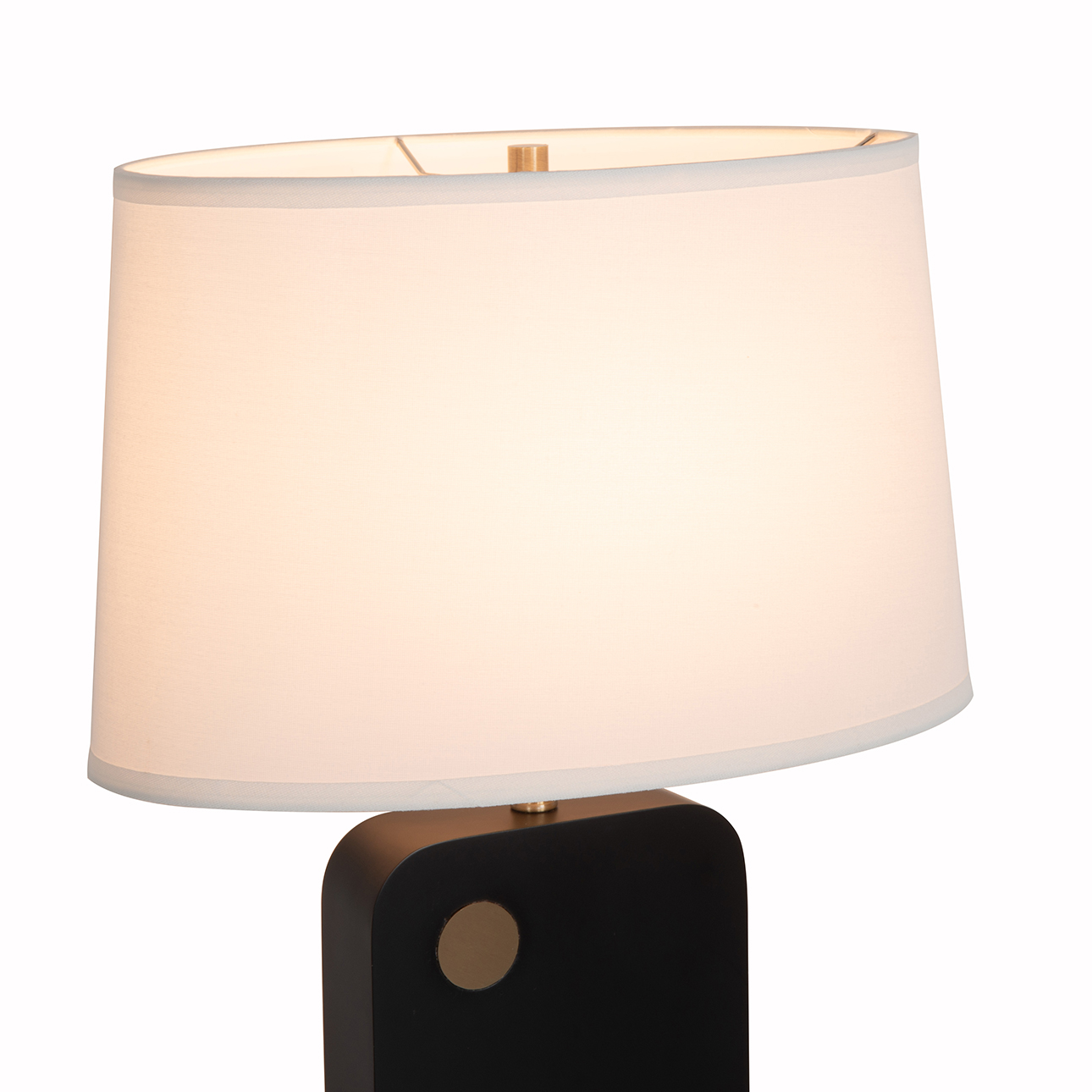 Nova Of CA Laurel Table Lamp - Ebony
