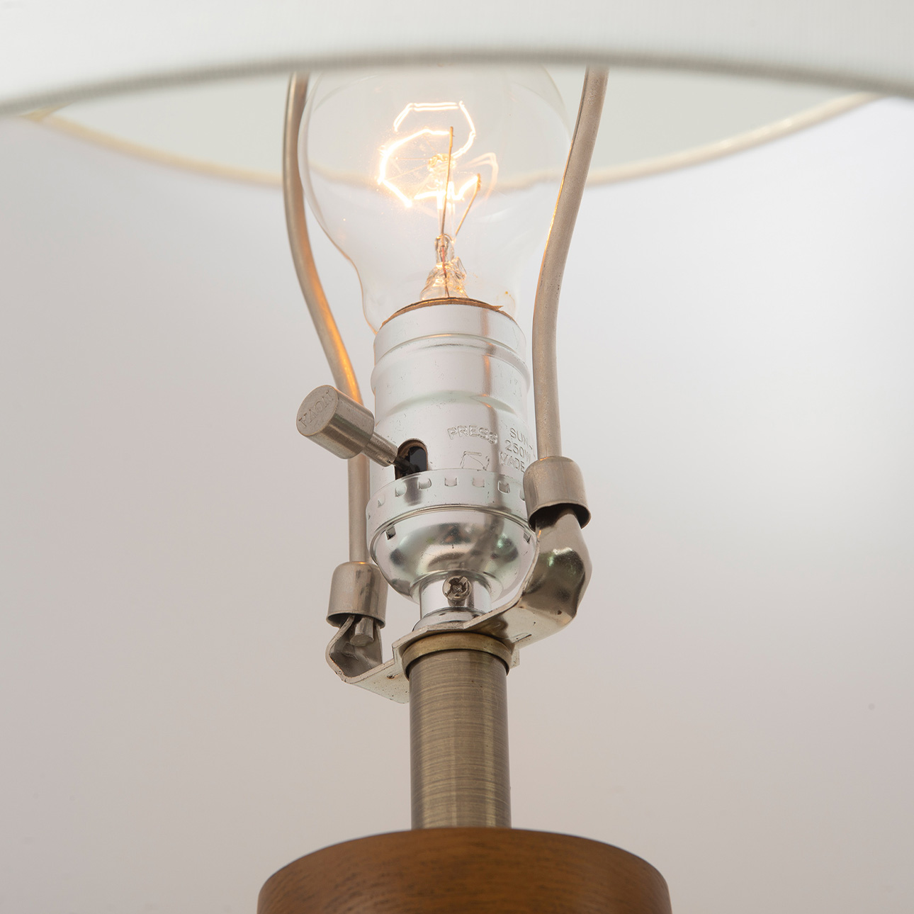 Nova Of CA - Moraga Table Lamp Weathered Brass