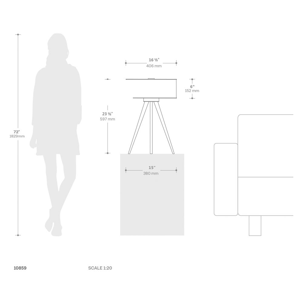 Nova Of CA - Quattro Table Lamp