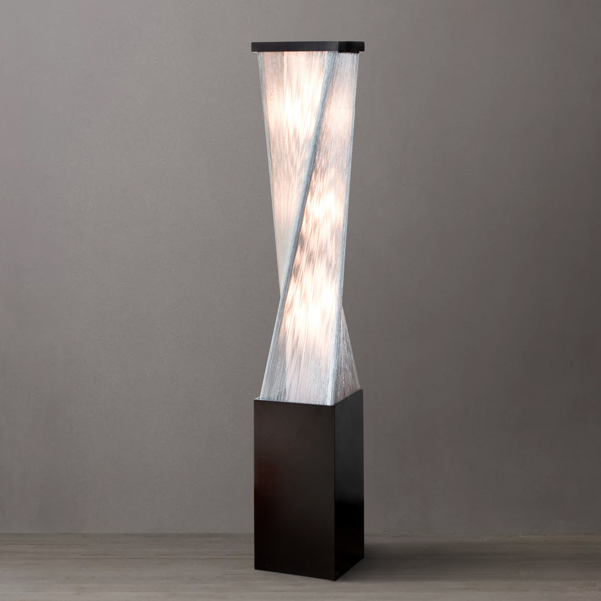 Nova Of CA - Torque Tall Base Accent Floor Lamp Espresso