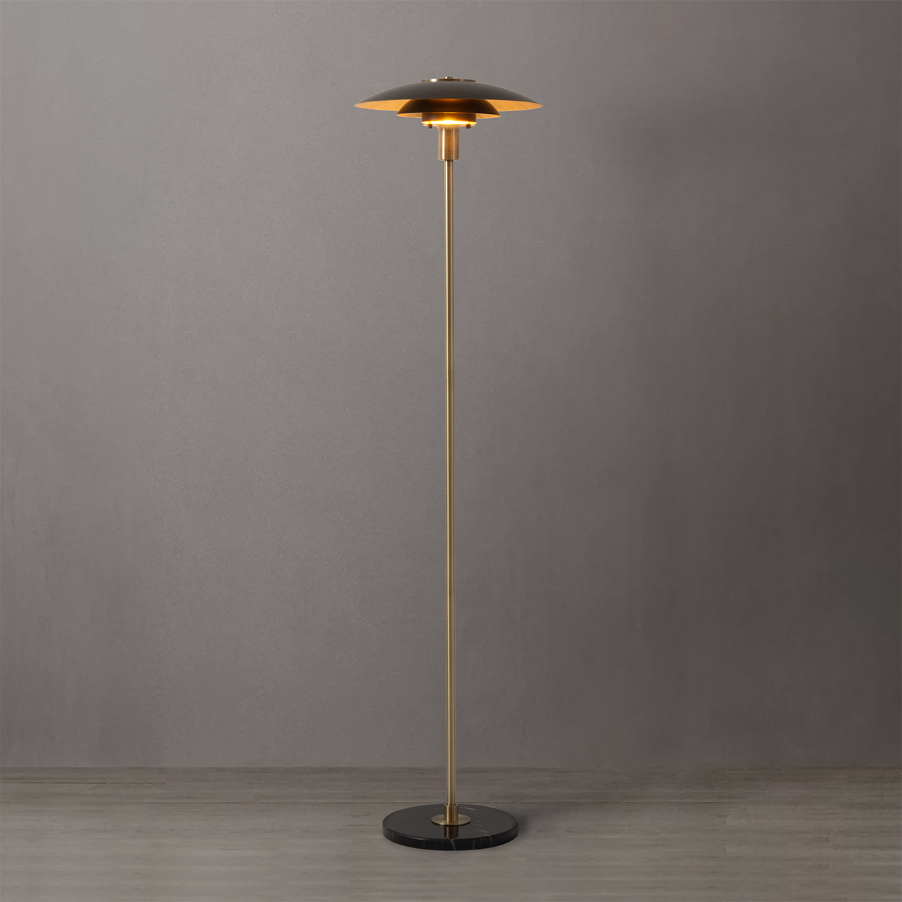 Nova Of CA - Rancho Mirage Floor Lamp Matte Black