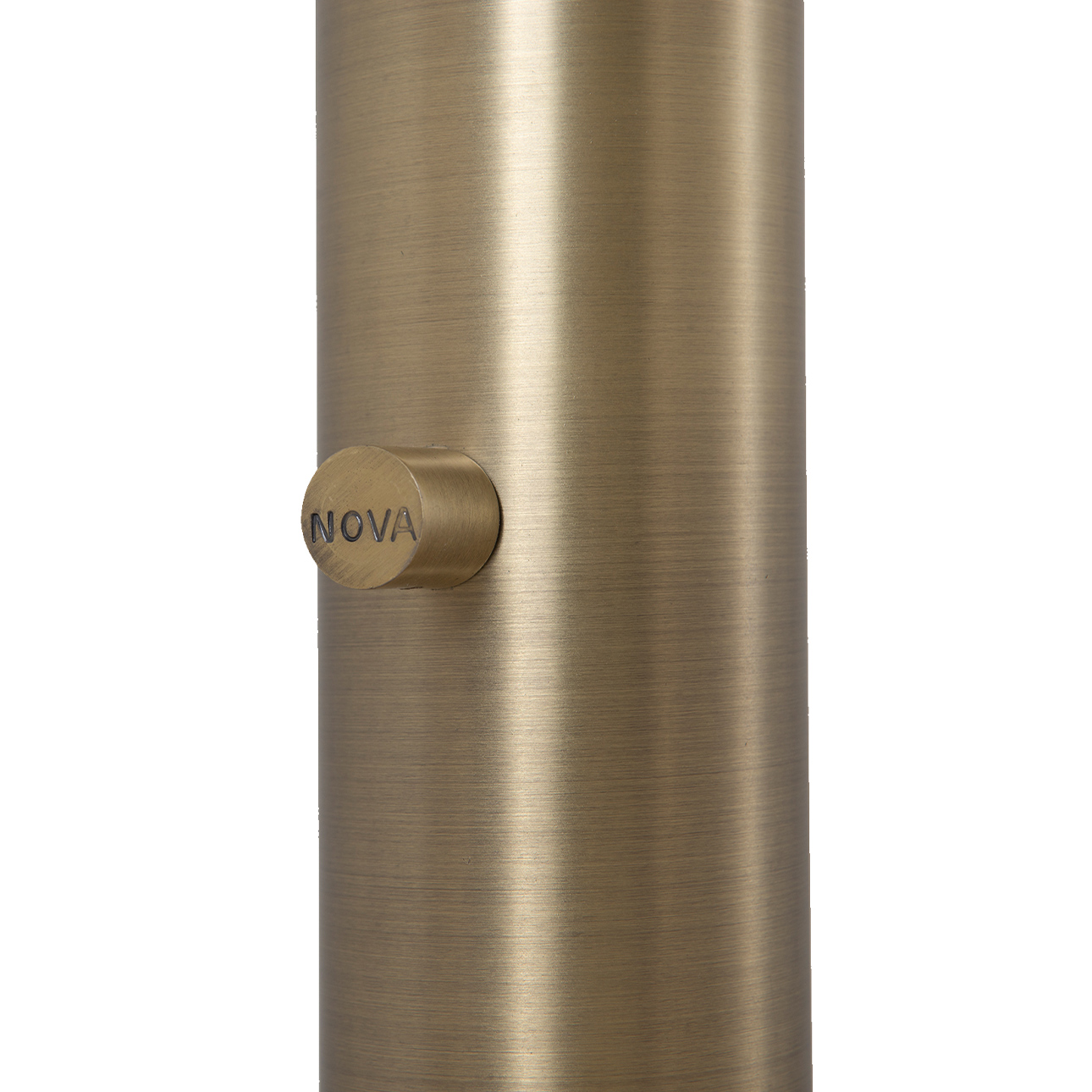 Nova Of CA Rancho Mirage 1 Light Arc Floor Lamp - Weathered Brass