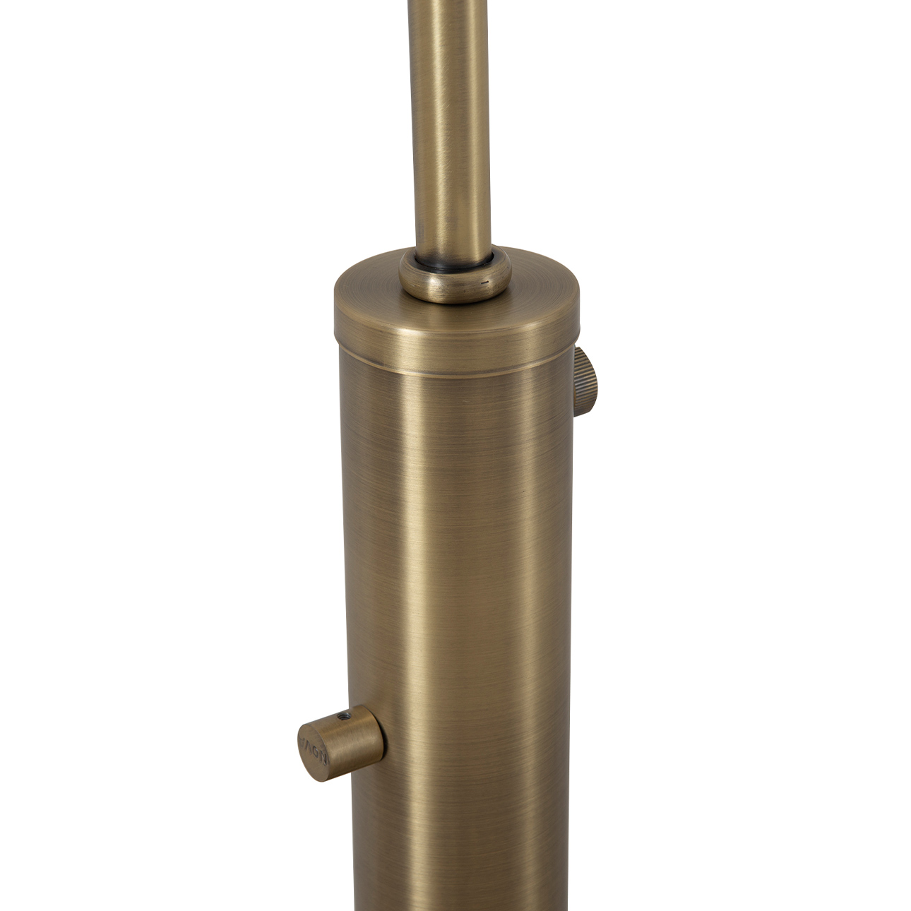 Nova Of CA Rancho Mirage 1 Light Arc Floor Lamp - Weathered Brass