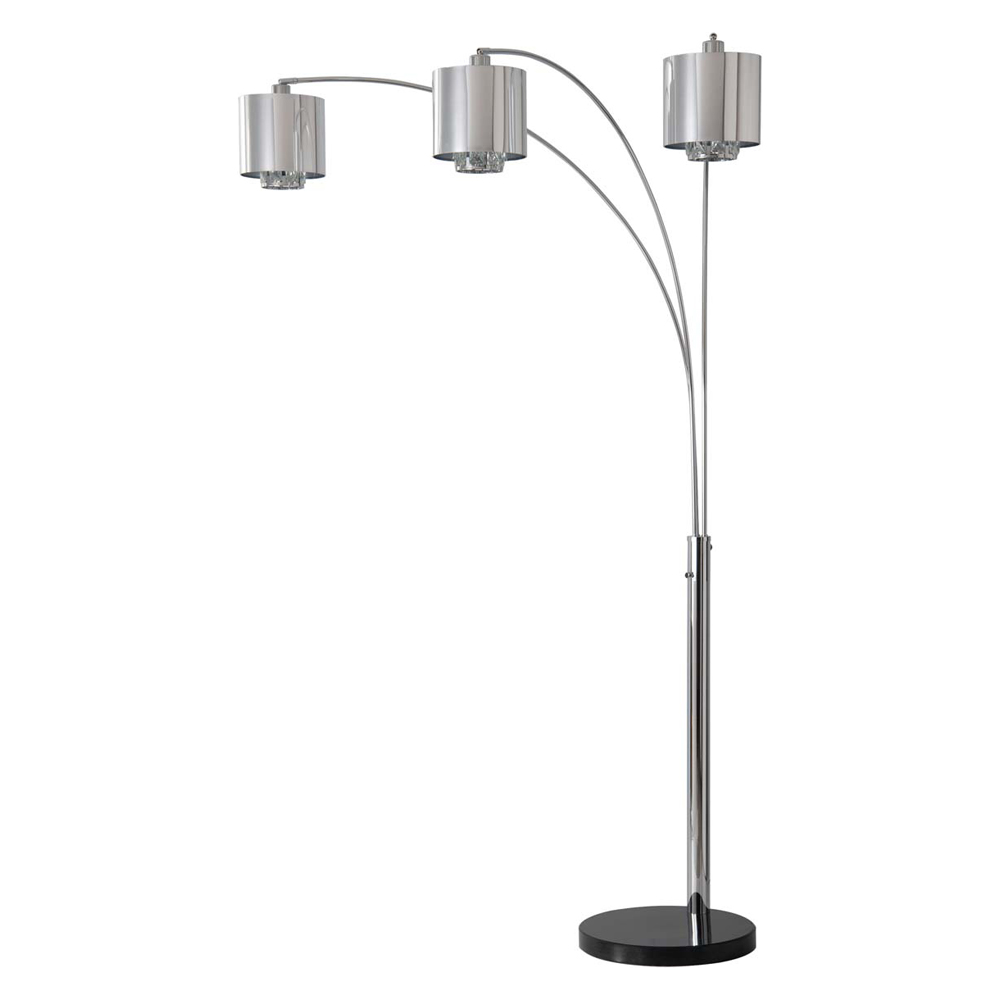 Nova Of CA - Marilyn 3 Light Arc Floor Lamp