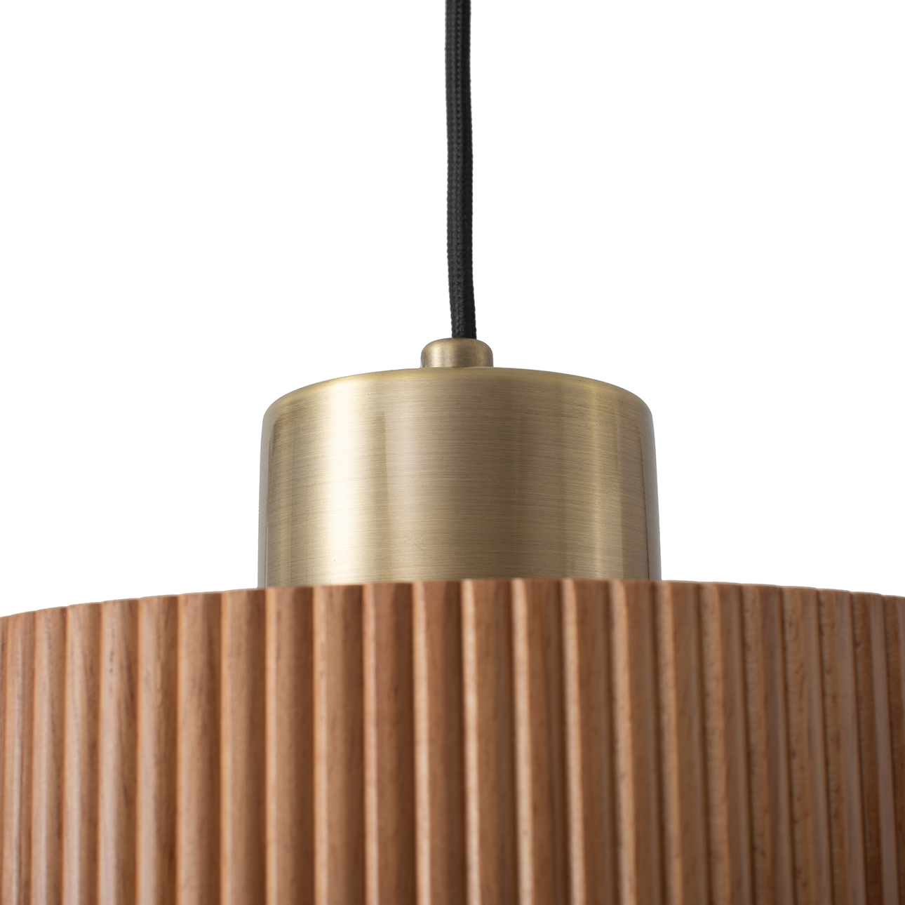 Nova Of CA Tambo Pendant Light - Natural Ash 10" Diameter