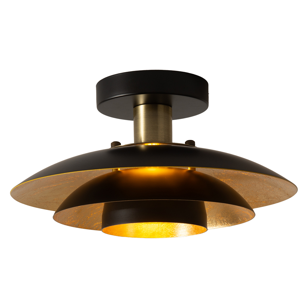 Nova Of CA - Rancho Mirage Flush Mount Ceiling Light Matte Black