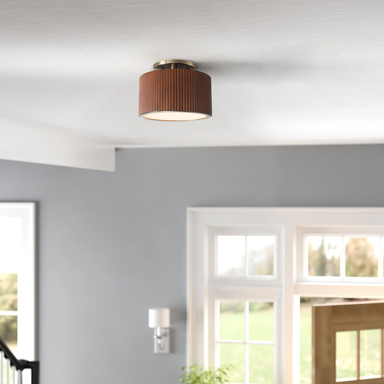 Nova Of CA - Tambo Semi-Flush Mount Ceiling Light