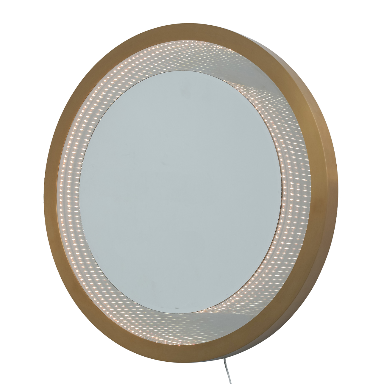 Nova Of CA - Starfall Vanishing Infinity LED Round Wall Mirror