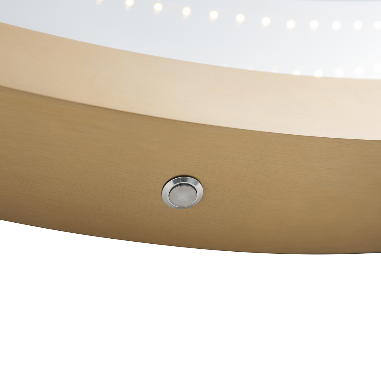 Nova Of CA - Starfall Vanishing Infinity LED Round Wall Mirror