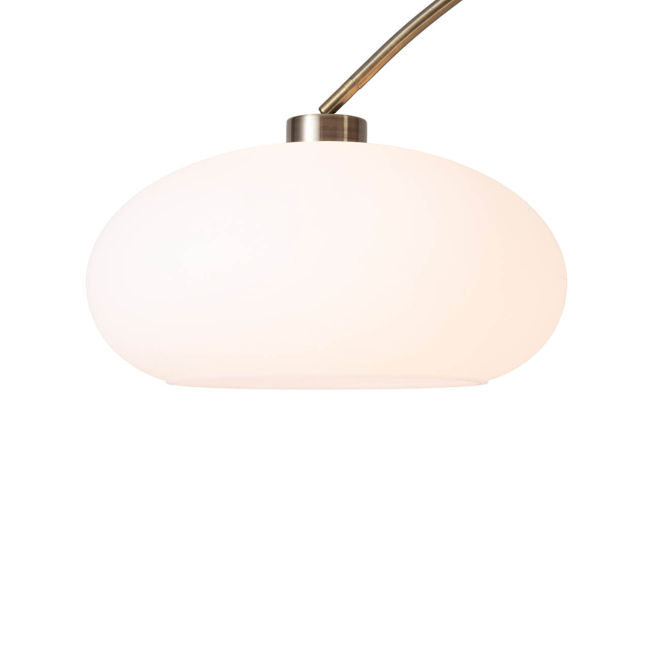 Nova Of CA - Natural Mica 3 Light Arc Floor Lamp