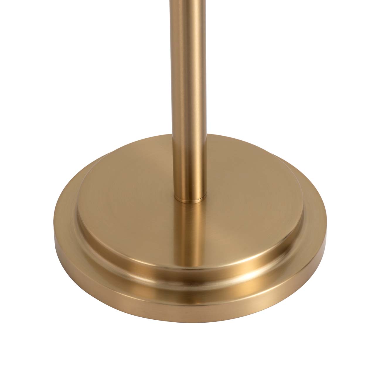 Nova Of CA Luxe Floor Standing Touchless Hand Sanitizer Dispenser - Brushed Brass