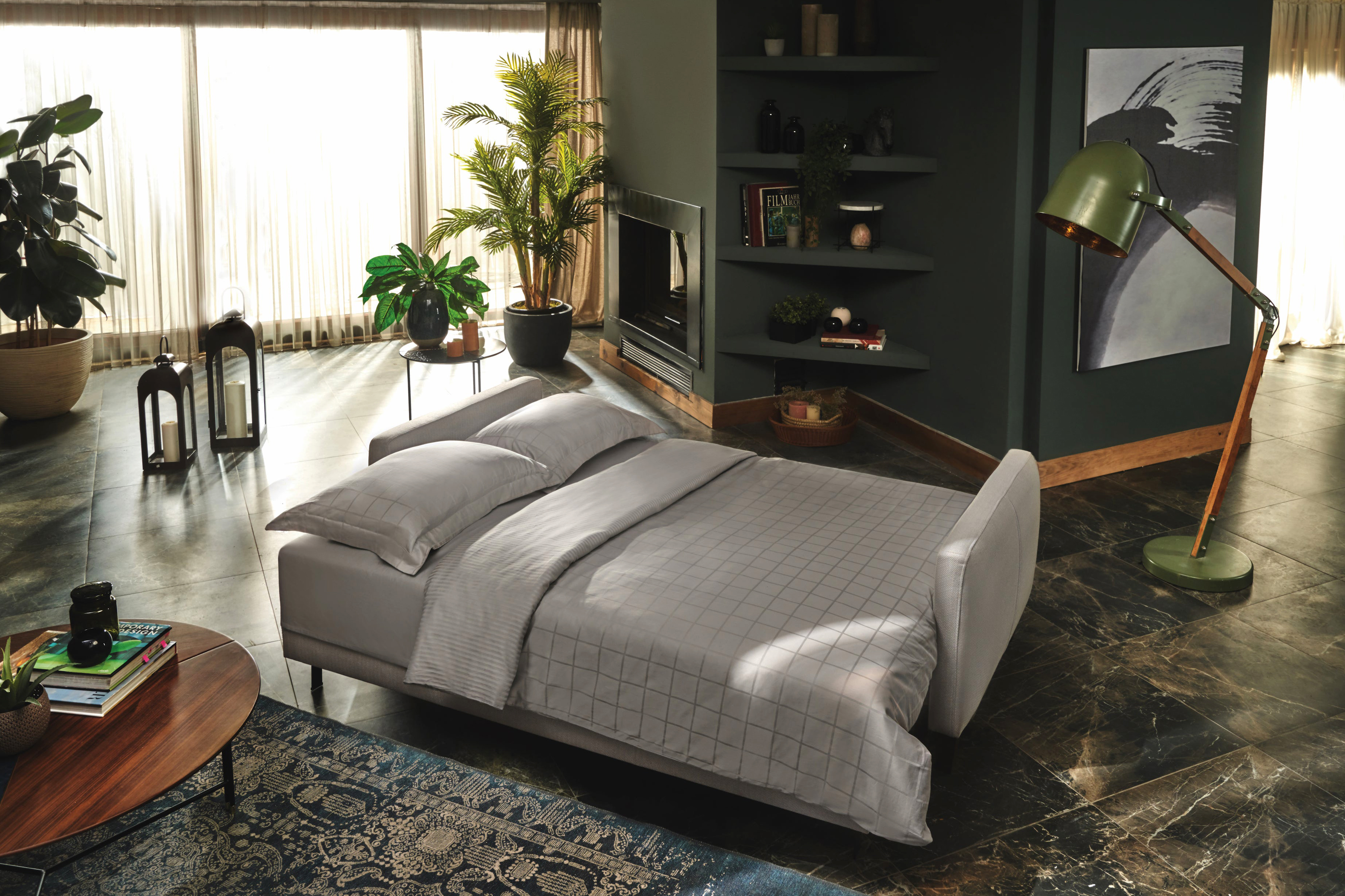 Nova - Smart Belzoni 3-Seater Sofa Bed with Storage
