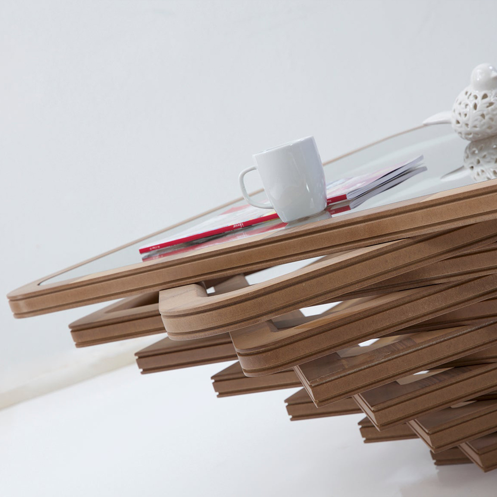Nova 135 Walnut Coffee Table