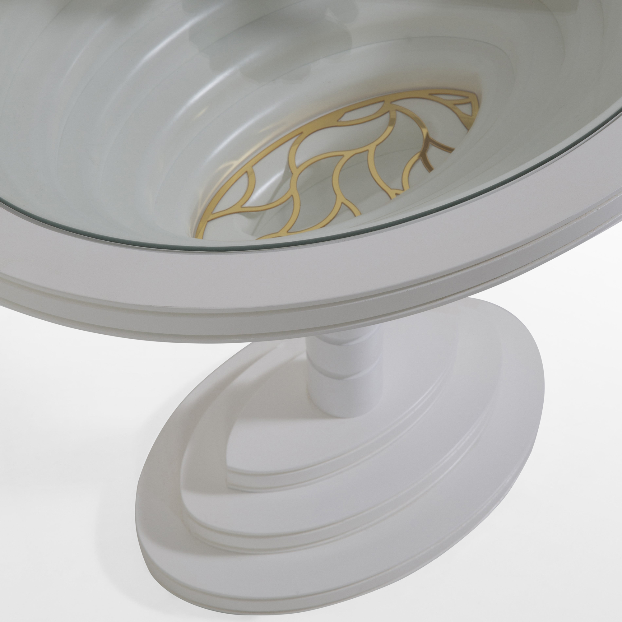 Nova 317 White End Table