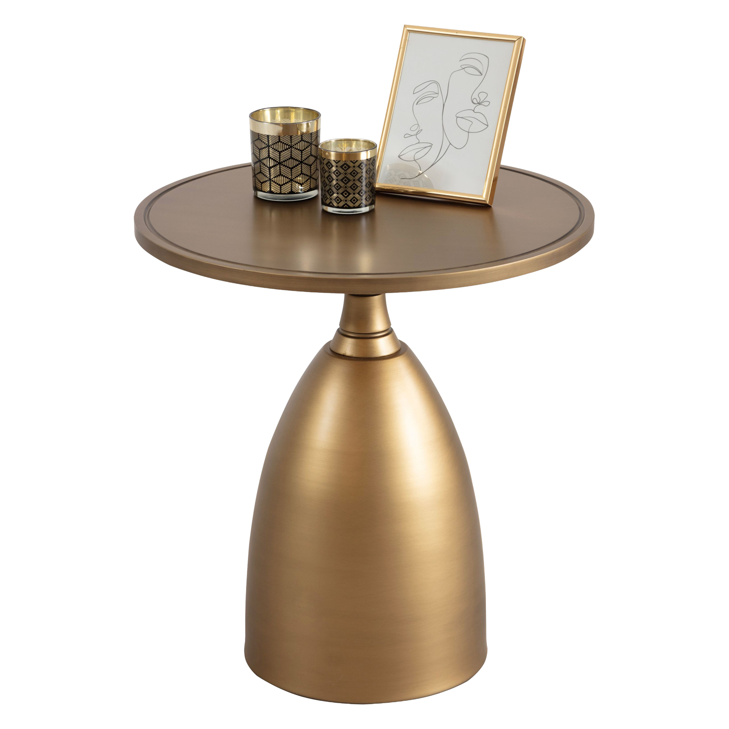 Nova 873 Gold 2 Pc Coffee Table Set