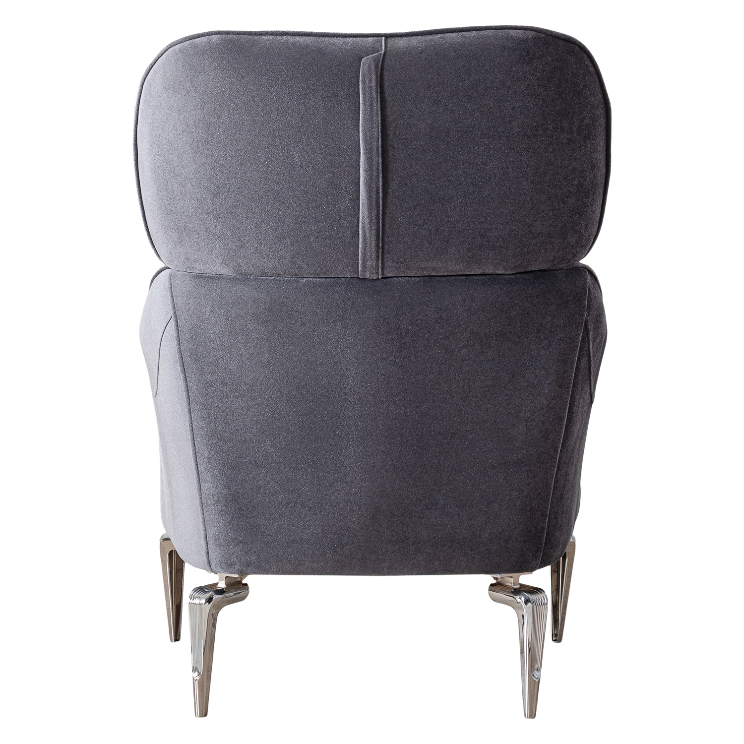 Nova - Angela Gray Velvet Sofa 91" & Loveseat 71"